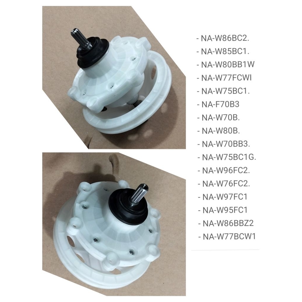 Gear Box mesin cuci panasonic dua tabung 6sampai 9kg
