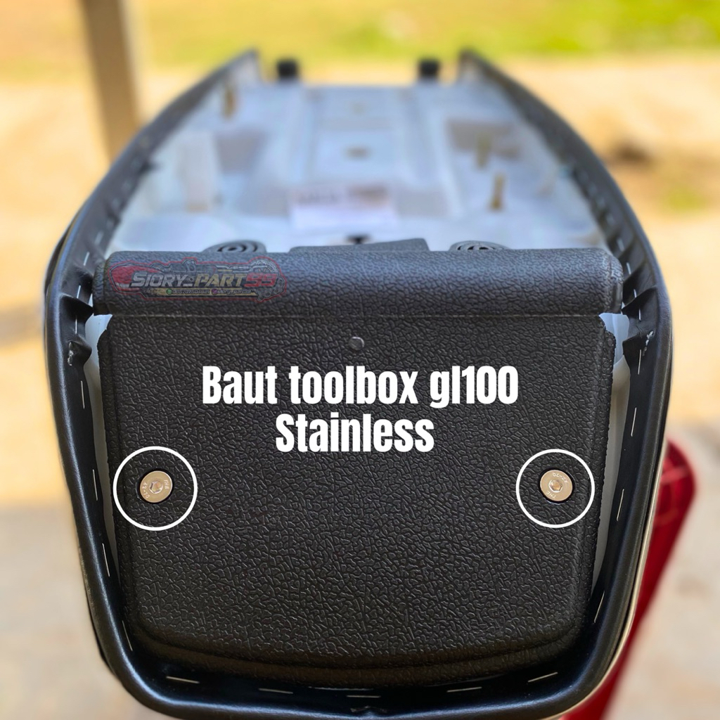 BAUT TOOLBOX  TOOL BOX JOK GL100 ASLI STAINLESS