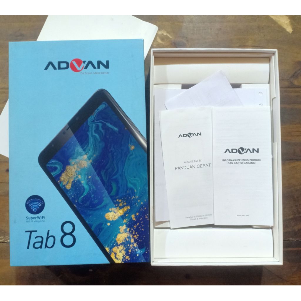 Tablet Advan Belajar 8" (Hanya Kardusnya)
