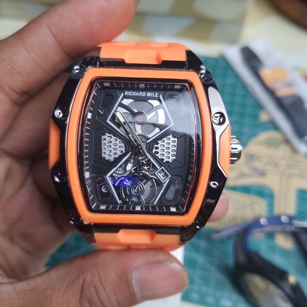 Jam Tangan Pria RM rubber