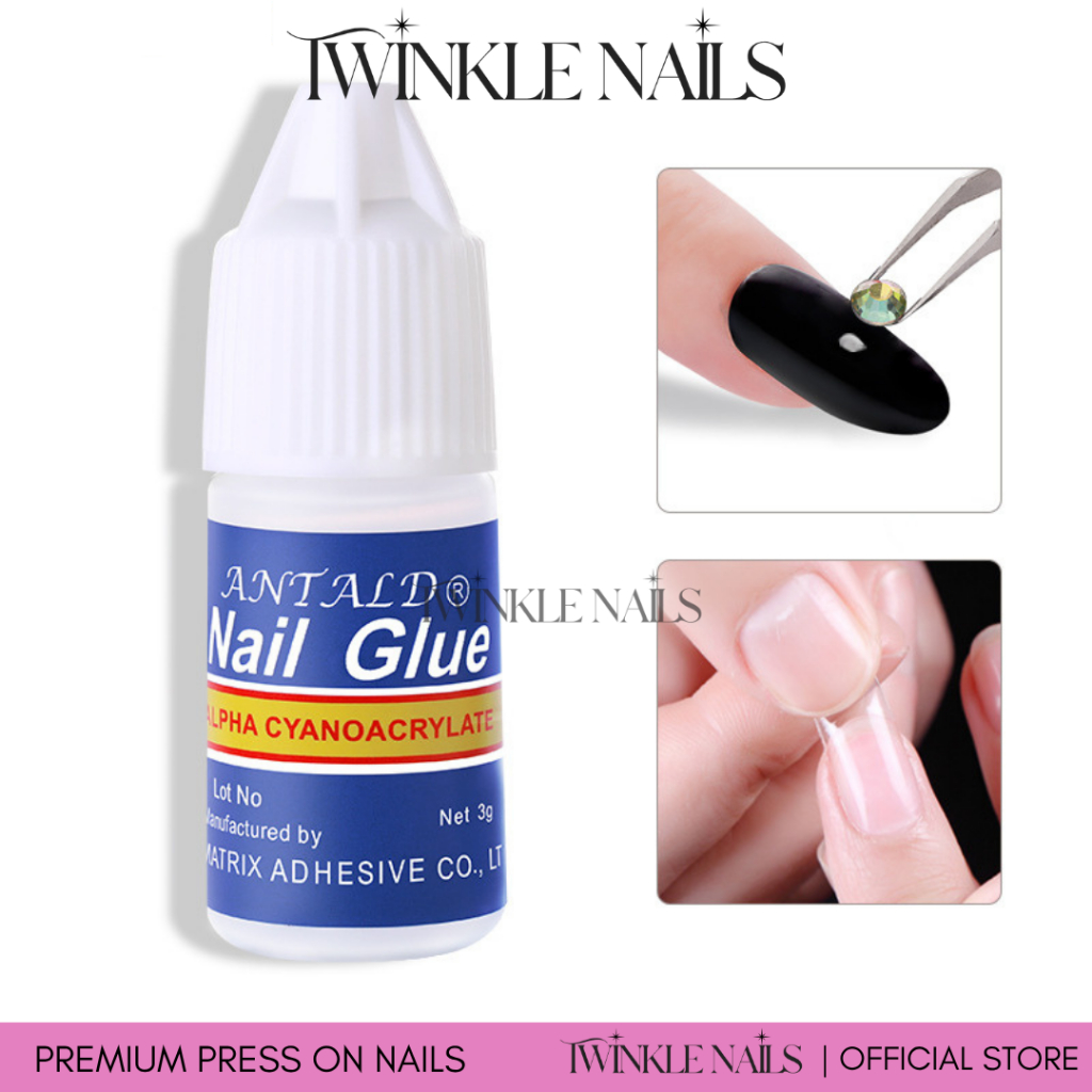 Lem Kuku Palsu Antald Tahan Lama Kuat Aksesoris Lem Cairan Kuku Palsu Antald / Lem kuku aksesoris / 