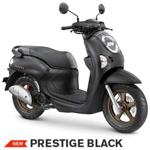 New Scoopy K2FP - Honda ORI Lid L Pocket Tutup Laci Charger - BLACK HITAM