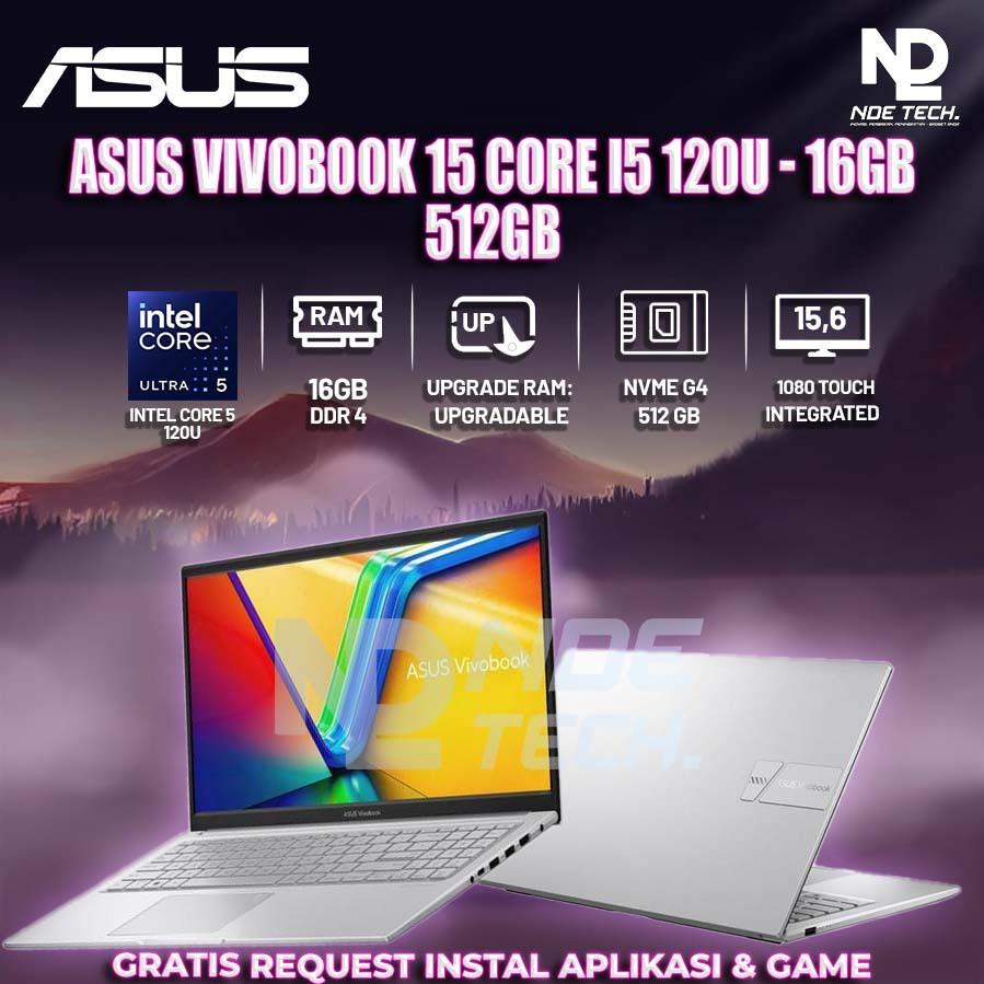 ASUS VIVOBOOK 15 CORE I5 120U