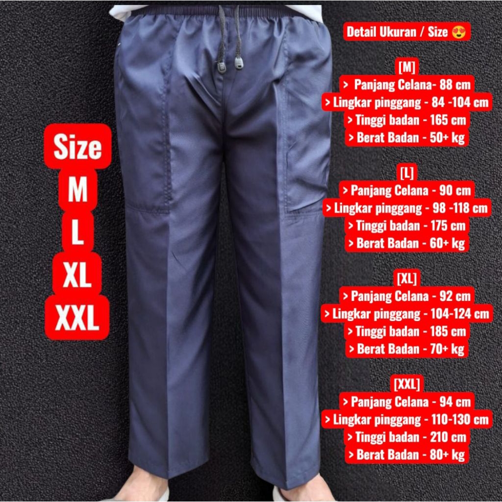 sirwal laki-laki bahan katun twills/pangsi panjang dewasa bahan premium/komprang laki - laki dewasa/