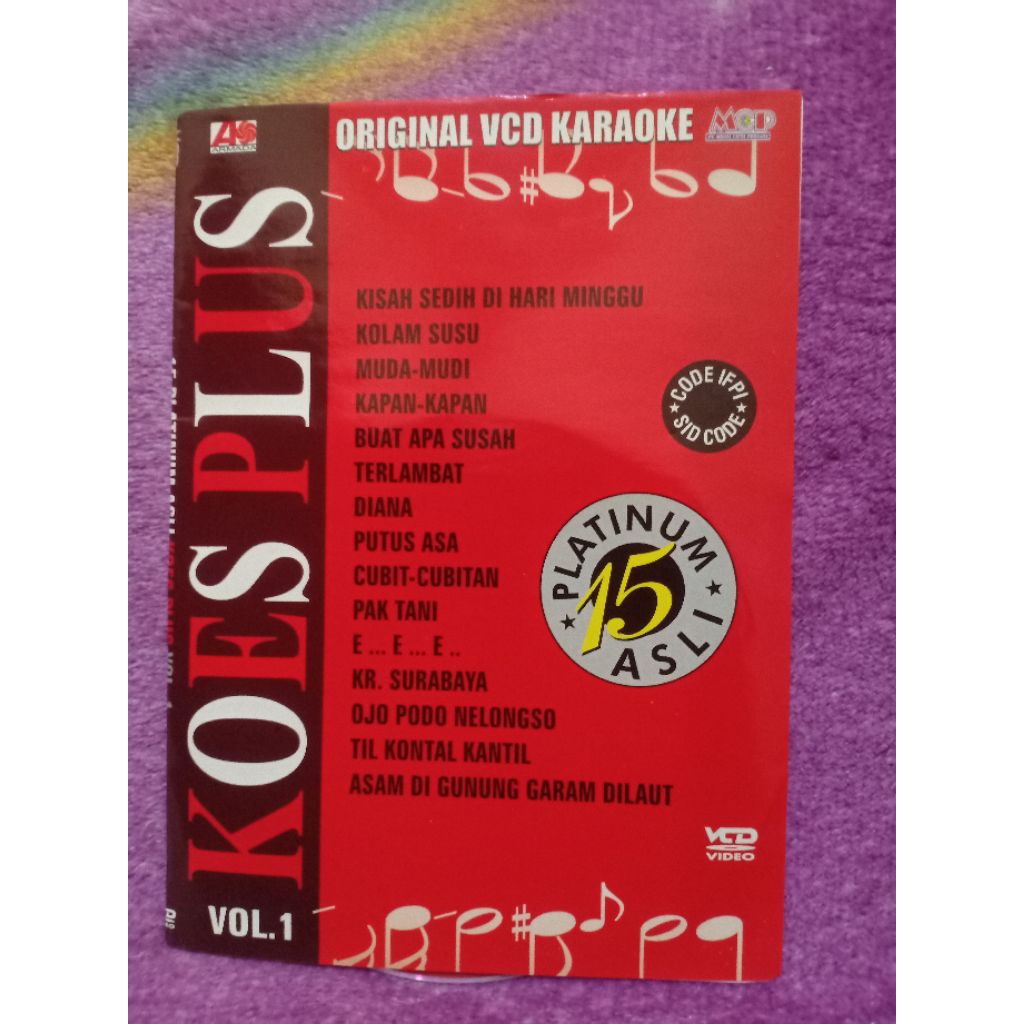 VCD 15 PLATINUM KOES PLUS