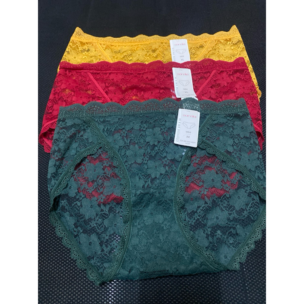 SORELLA PANTY LACE MINI M XL