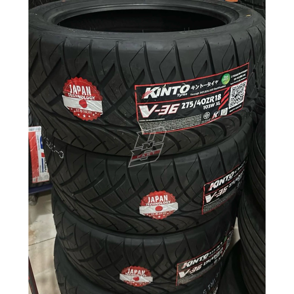 BAN KINTO V36 R18 275/40 INNOVA REBORN, 255/55 PAJERO FORTUNER DLL (PO)