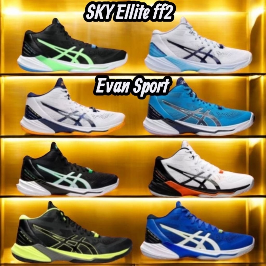 Sepatu voli ASics Sky Elite2 Super Premium Volly Sepatu Sneakers Wanita Sepatu Murah Sepatu Cewek Co