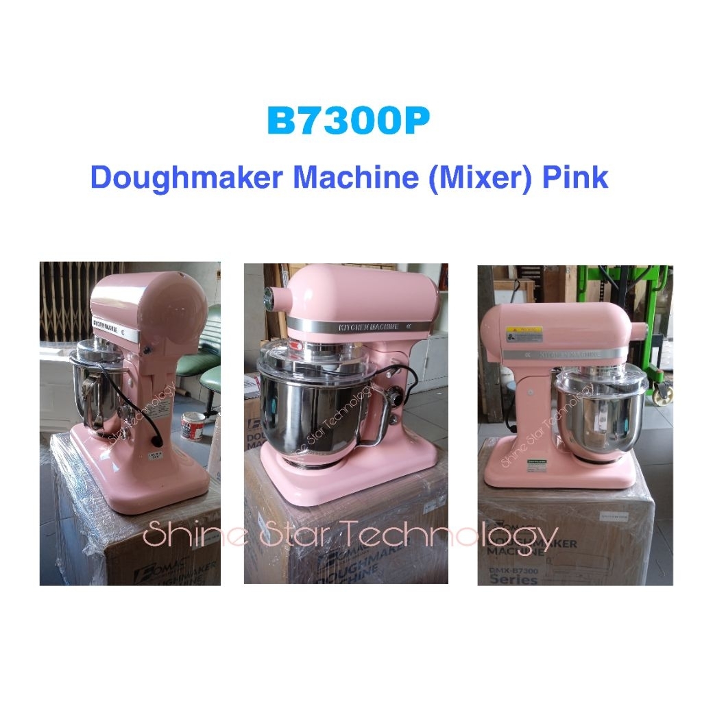 Fomac Planetary Mixer 7L with 11 speed DMX-B7300P , DMX-B7300W , DMX-B7300R , DMX-B7300B Mesin Penga
