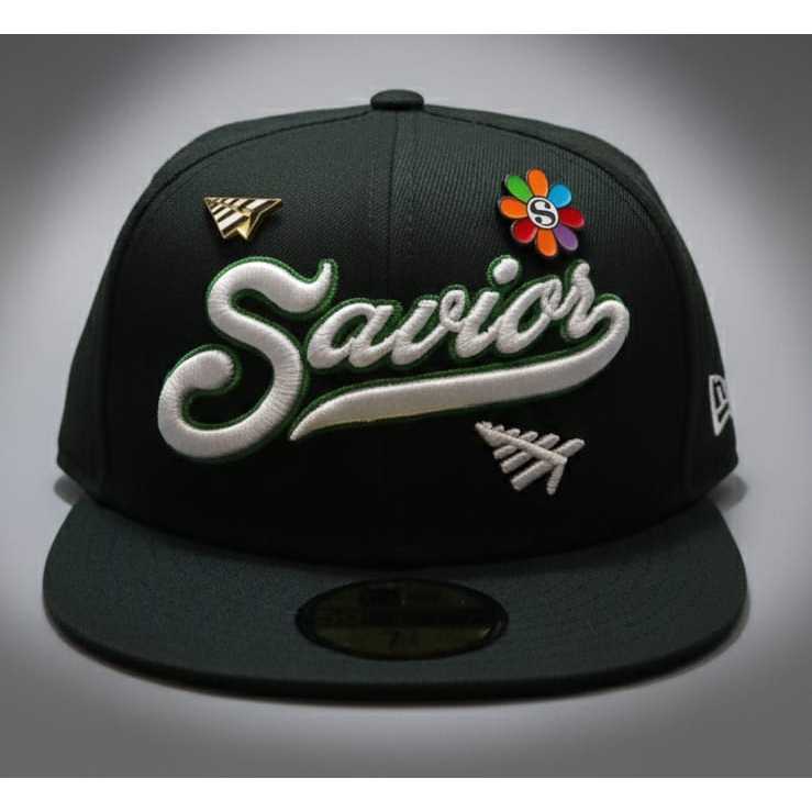 TOPI ERA BARU PAPER PLANE SAVIOR SOX ATLANTA DIAMOND BACK ORIGINAL NEW ERA 5950 MEN'S CAP