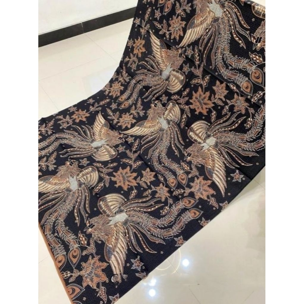 Kain Batik Sanforized Motif Burung Cendrawasih