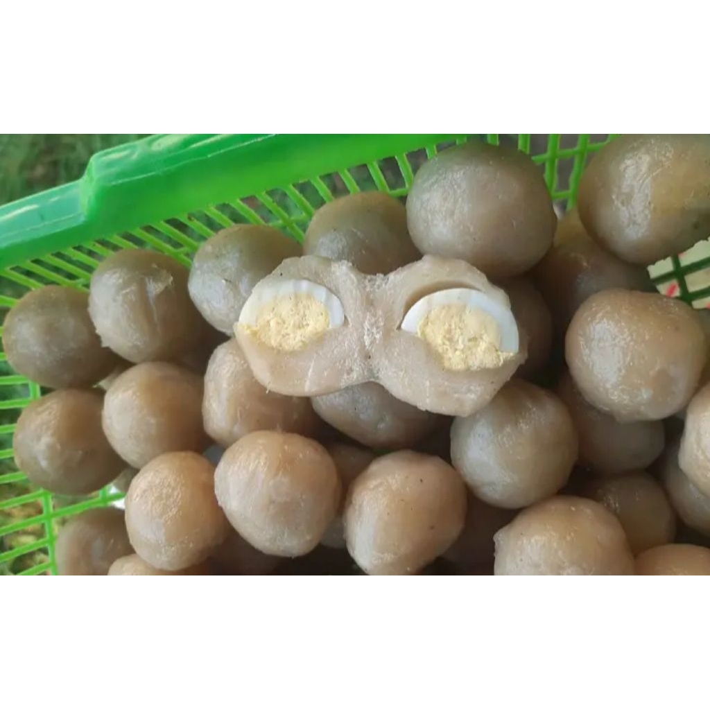 cilok isi telur puyuh