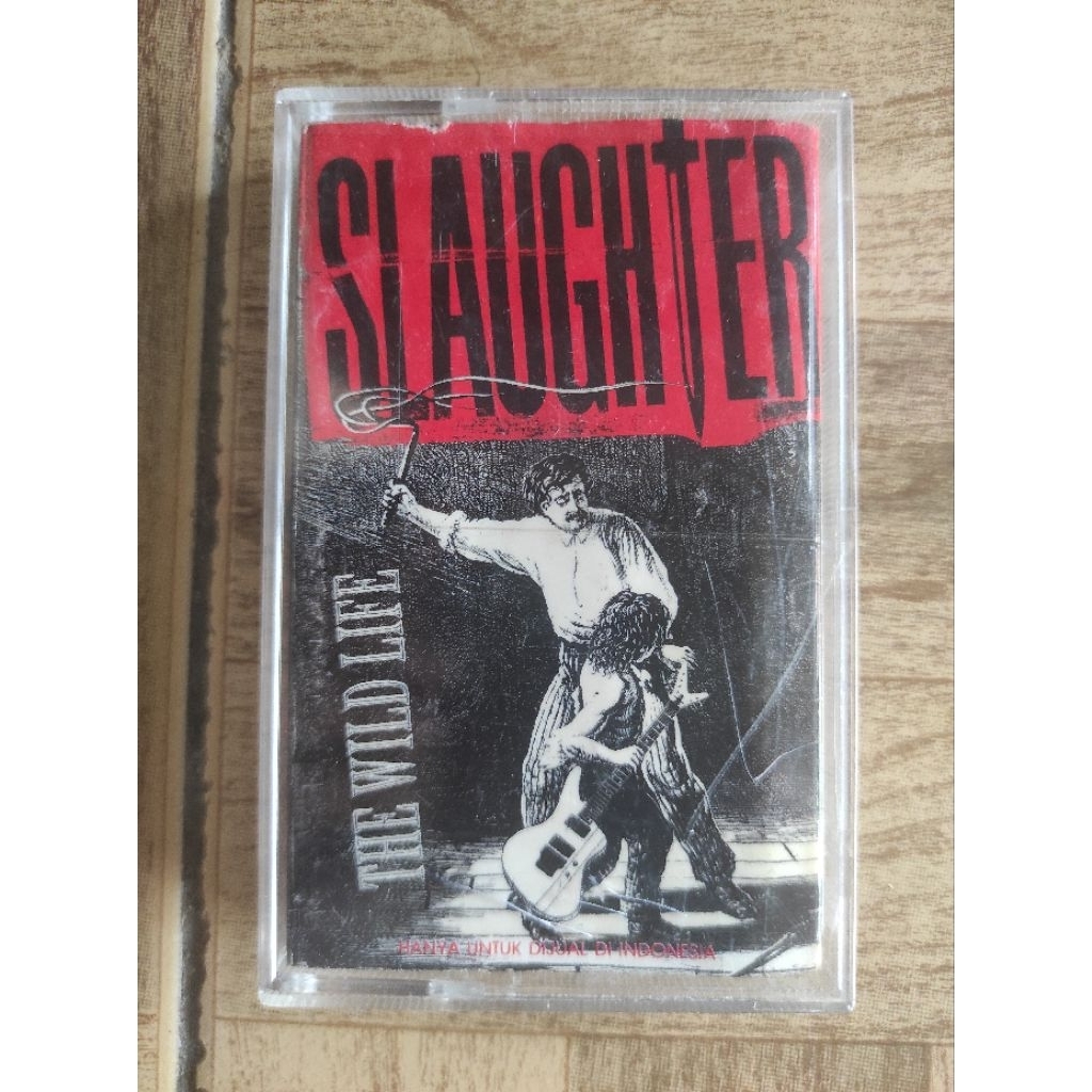 kaset pita SLAUGHTER "the wild life"