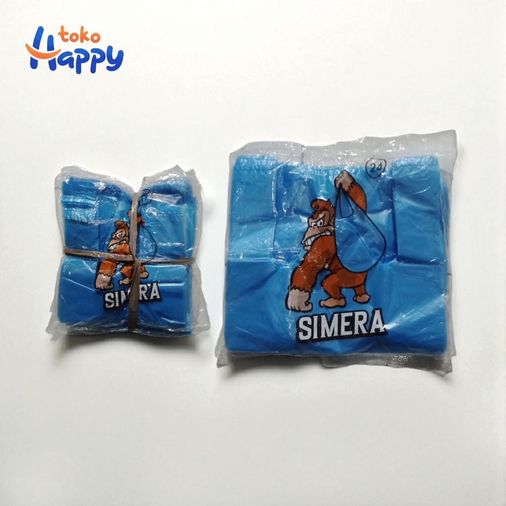 KANTONG PLASTIK HD SIMERA 17 / 24 BIRU PER PACK / 1 IKAT @5PACK