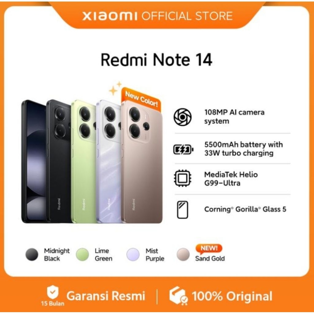 HP XIOMI REDMI NOTE 14