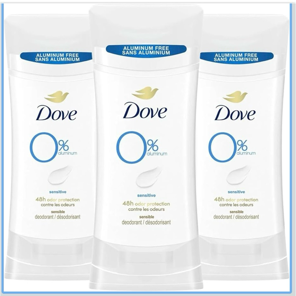 dove deodorant aluminum free sensitive