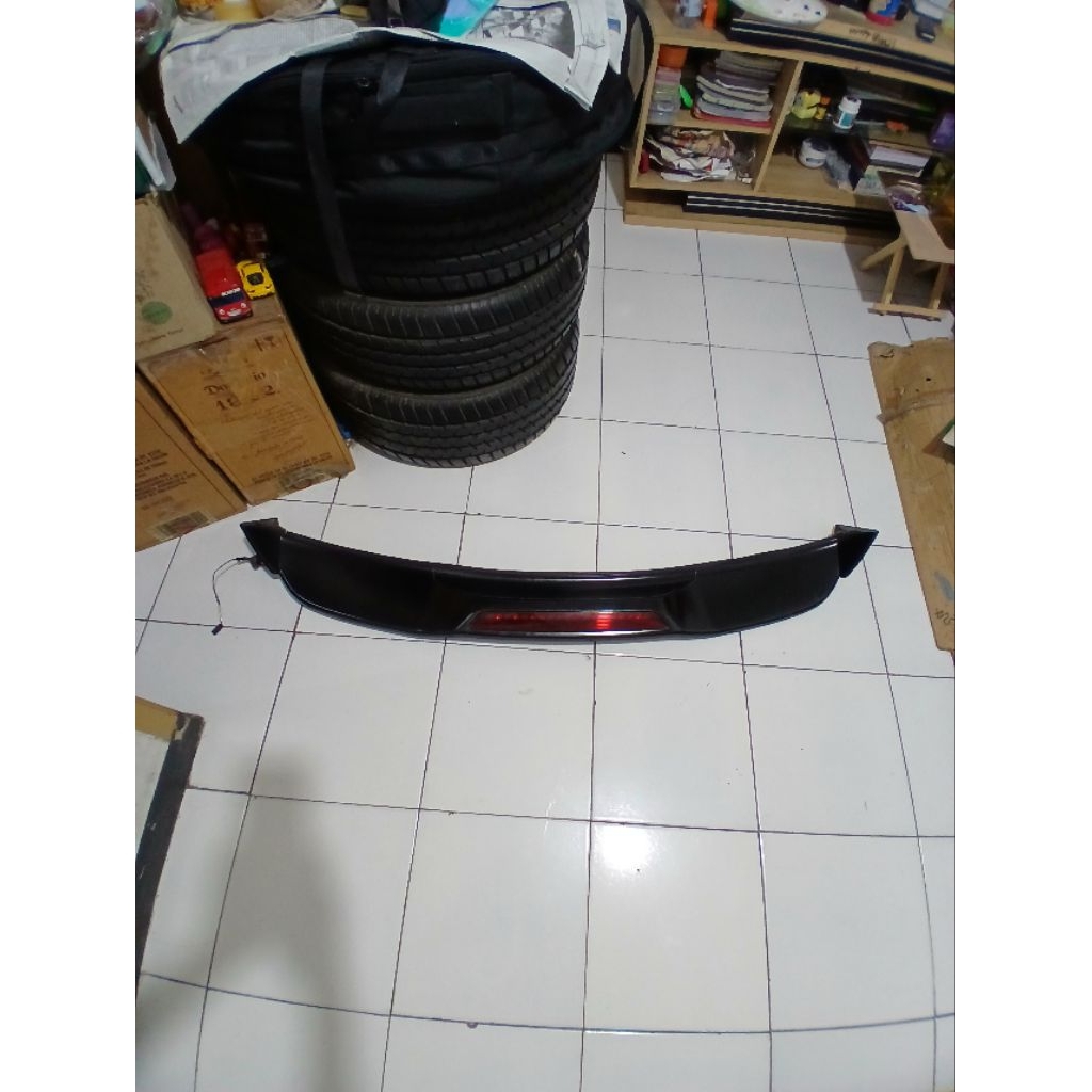 spoiler ducktail porsche cayenne 958 2011-2016 oem genuine