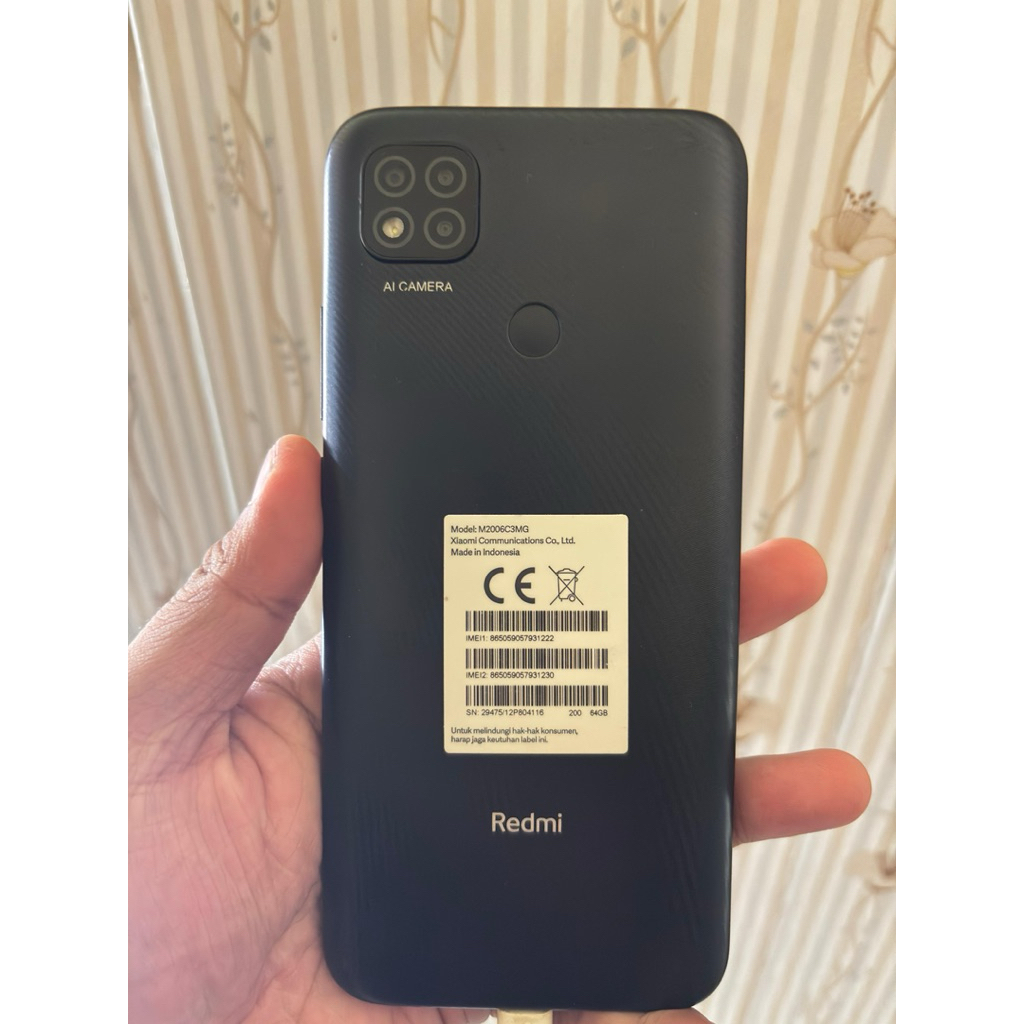 HP REDMI 9C bekas mulus