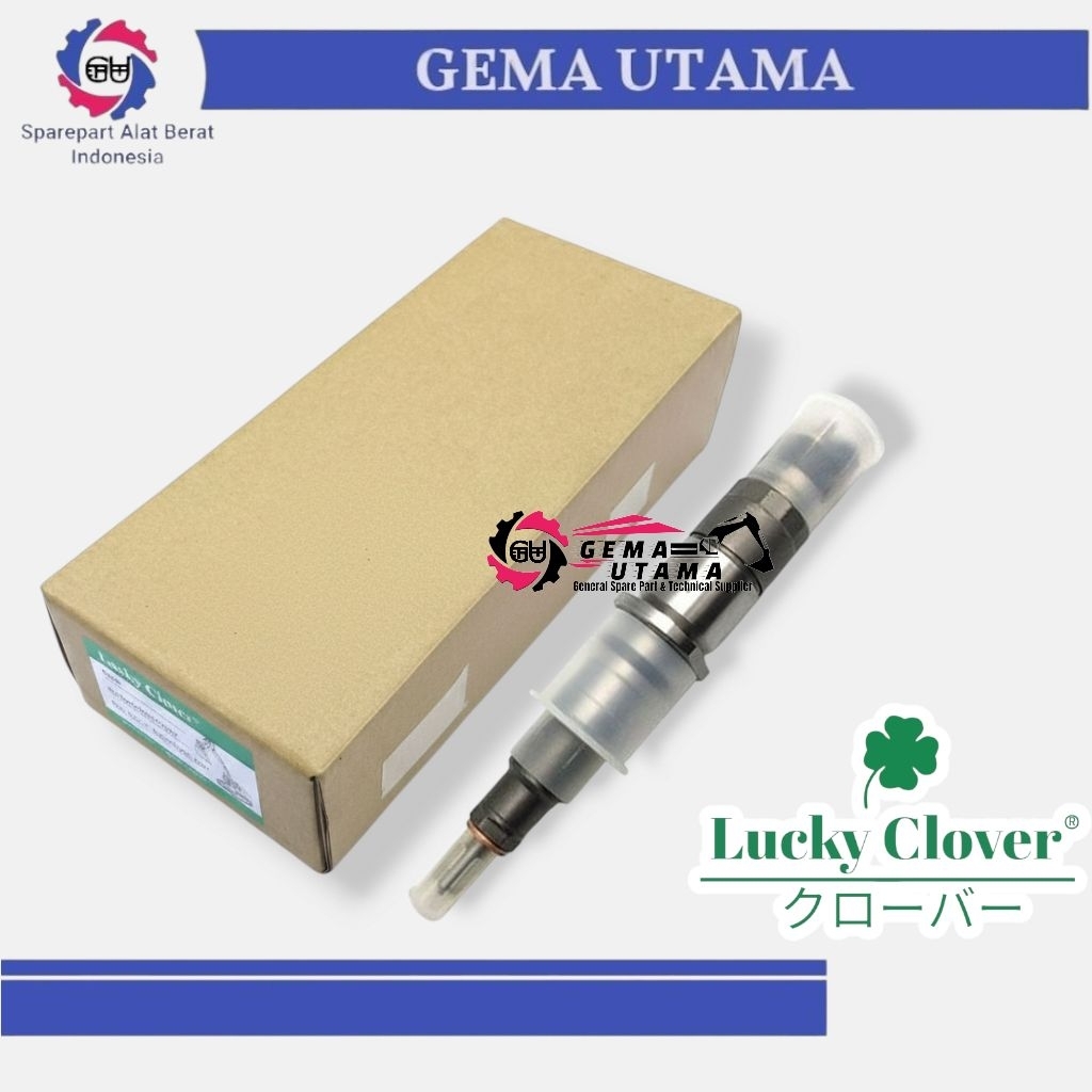 Injector PC300-8, D65PX-16, 6D114 / 6745-11-3102, 0445120236 Injector - LUCKYCLOVER