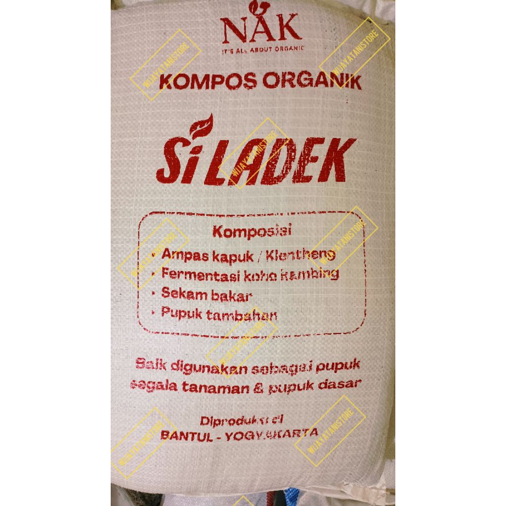 Kompos Organik | Pupuk Organik | Kompos Tanaman | Ampas Kapuk Klenteng