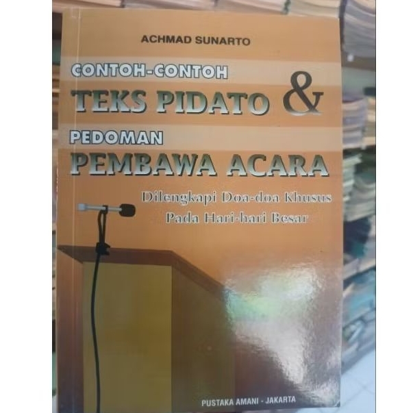CONTOH TEKS PIDATO DAN PEMBAWA ACARA