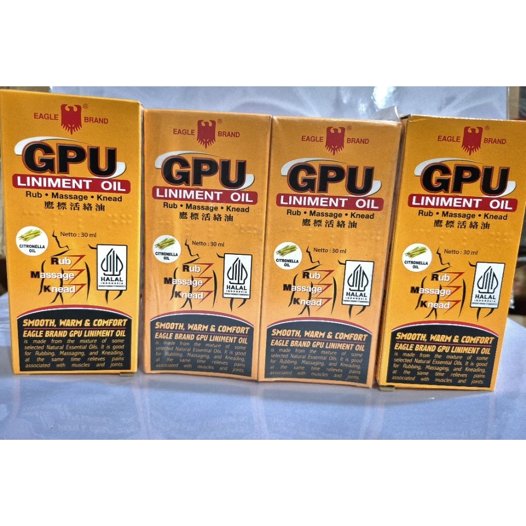 Minyak urut GPU 30ML / minyak gosok GPU 30ml