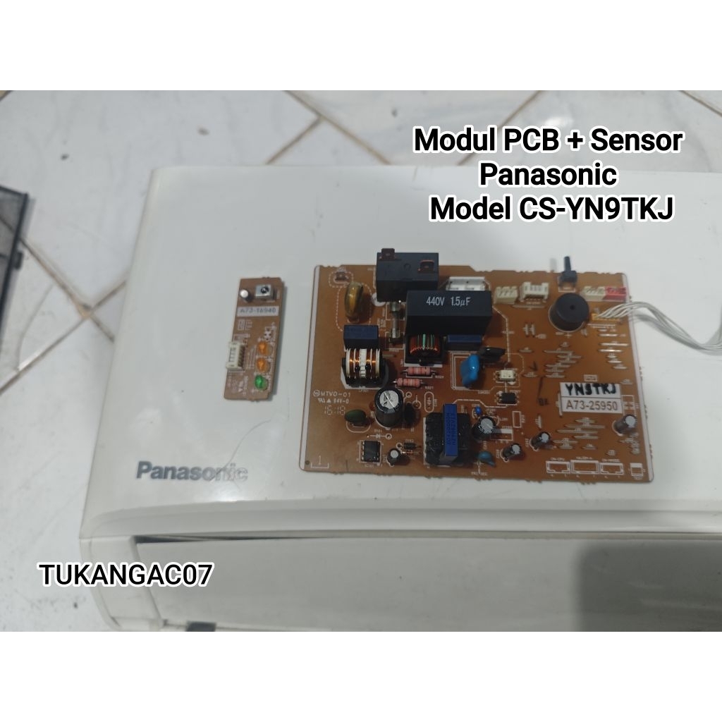 Modul PCB dan Sensor AC Panasonic CS-YN5TKJ, CS-YN7TKJ, CS-YN9TKJ Original Copotan