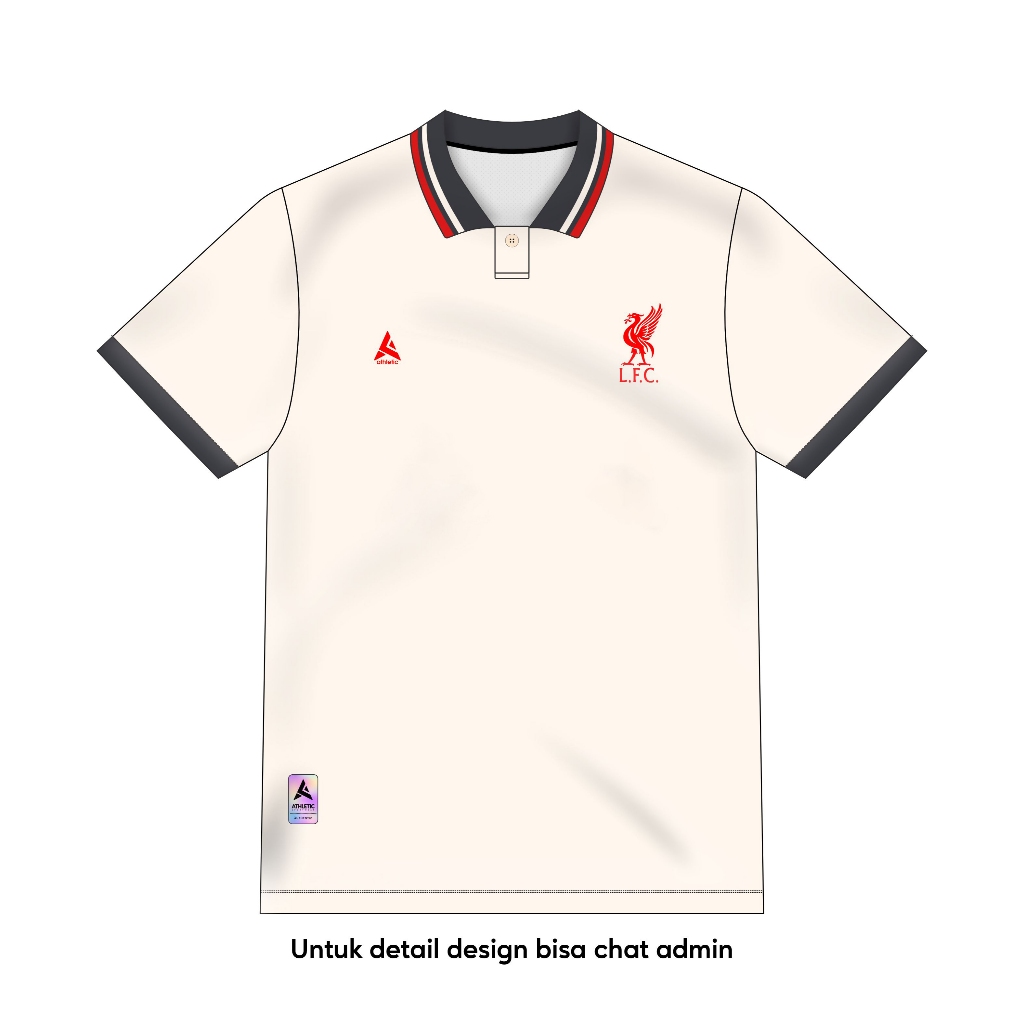 ATHLETIC SPORTWEAR - Jersey Vintage Bola Fantasy Liverpool Away 2021-22 Fullprinting Casual - Atasan