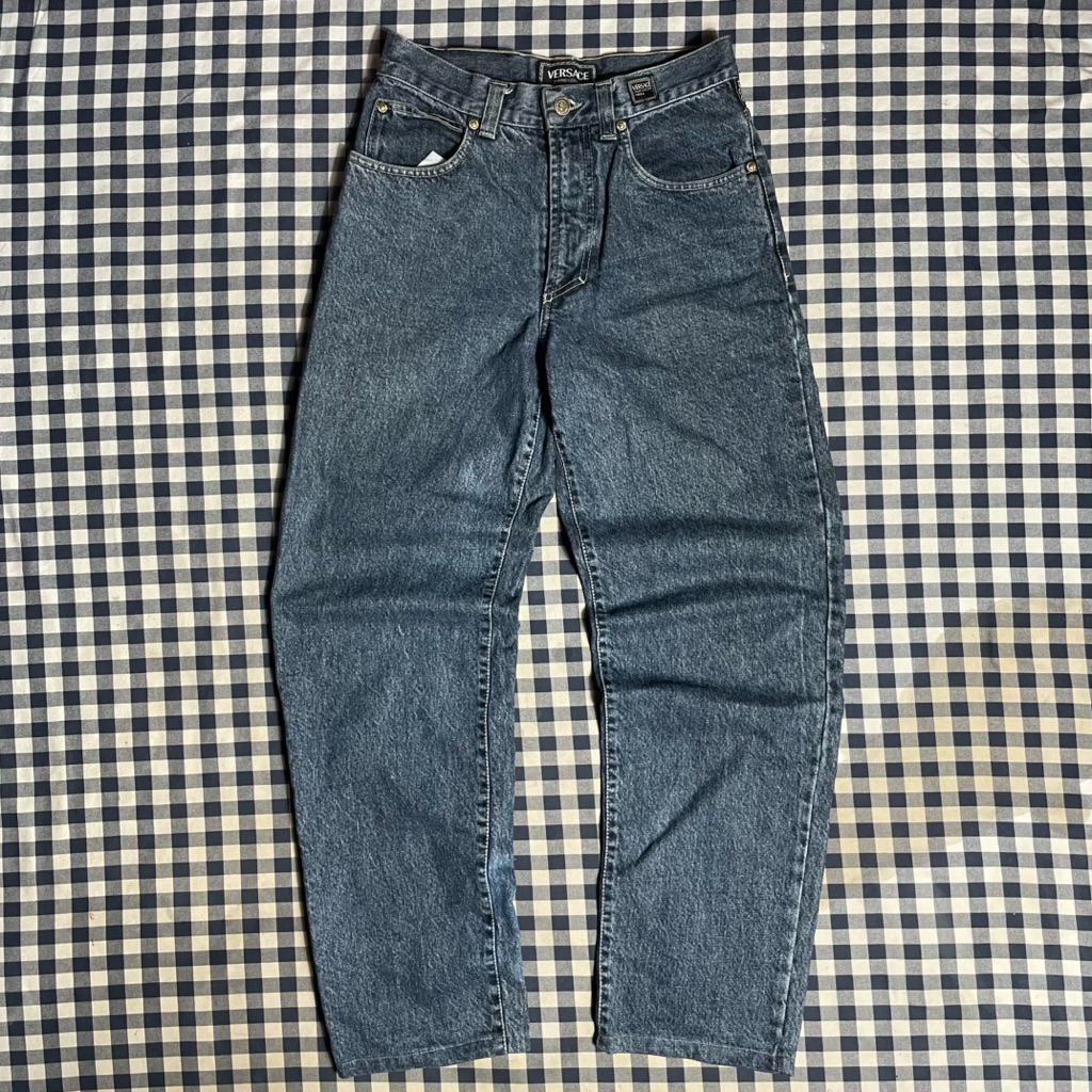 Long Pants Jeans / Celana Panjang Jeans VERSACE Vintage Made in Italy size 28