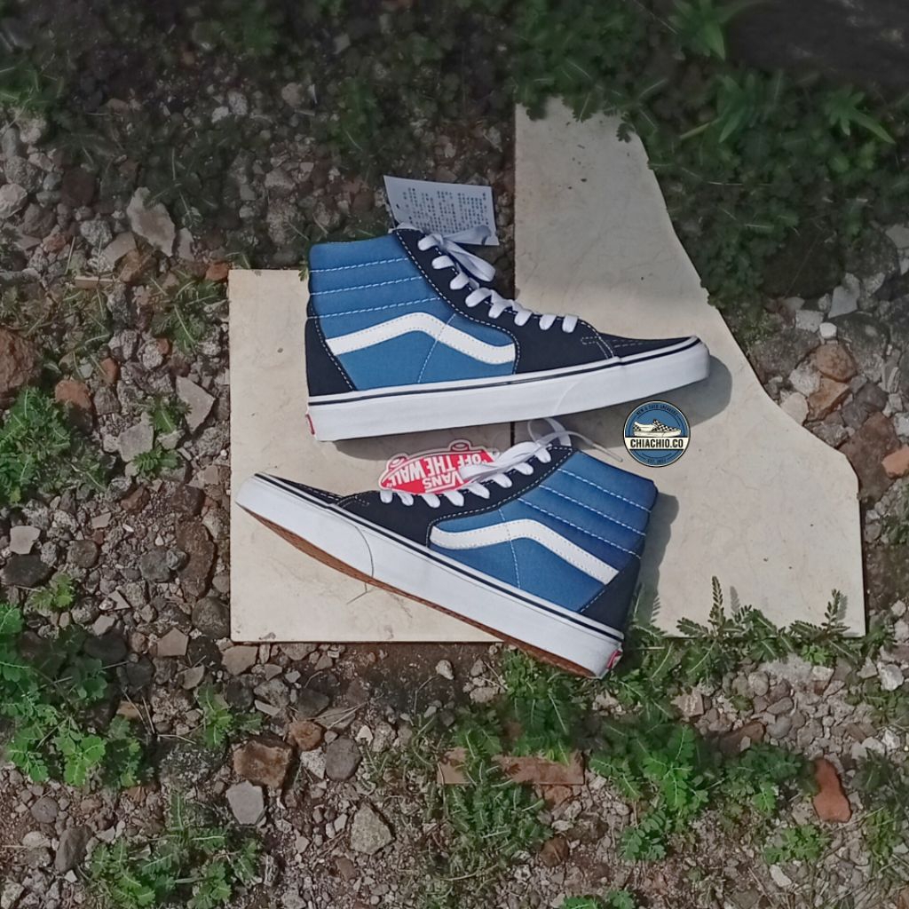 vans sk8 hi navy ex resmi pt gagan size 40.5