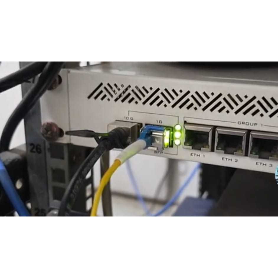 Mikrotik CCR1009 7G 1C 1S+ Second Bekas Normal