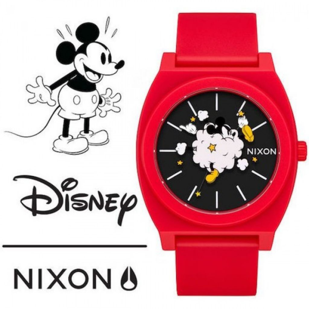 MICKEY MOUSE FIGHT CLOUD NIXON TIME TELLER JAM TANGAN WATCH