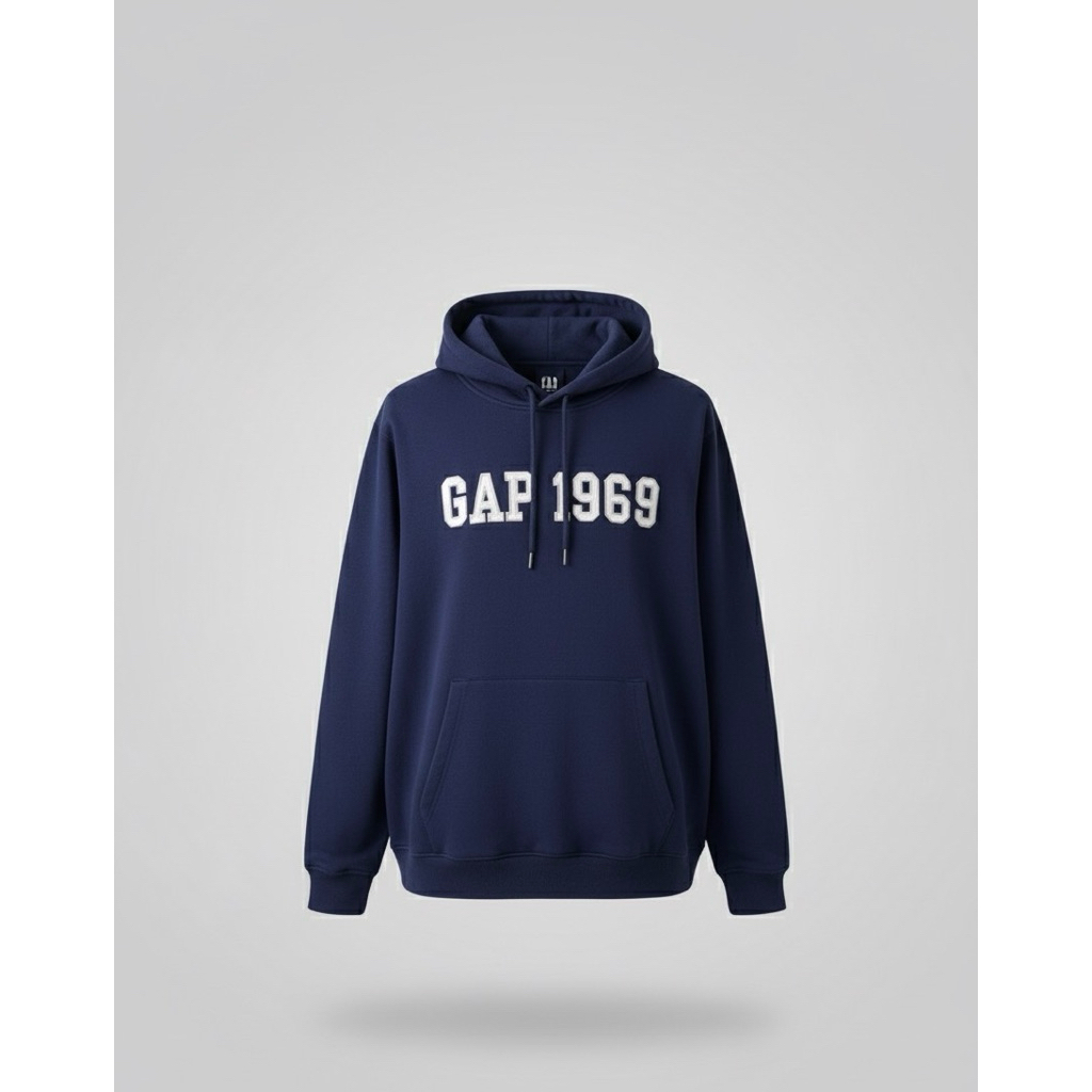 GAP Hoodie 1969 Blue | BNIP Original | Unisex Streetwear Pria wanita Fit