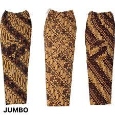 Celana Panjang Batik Pria Dewasa Faba /Celana Hawai Batik Ukuran JUMBO