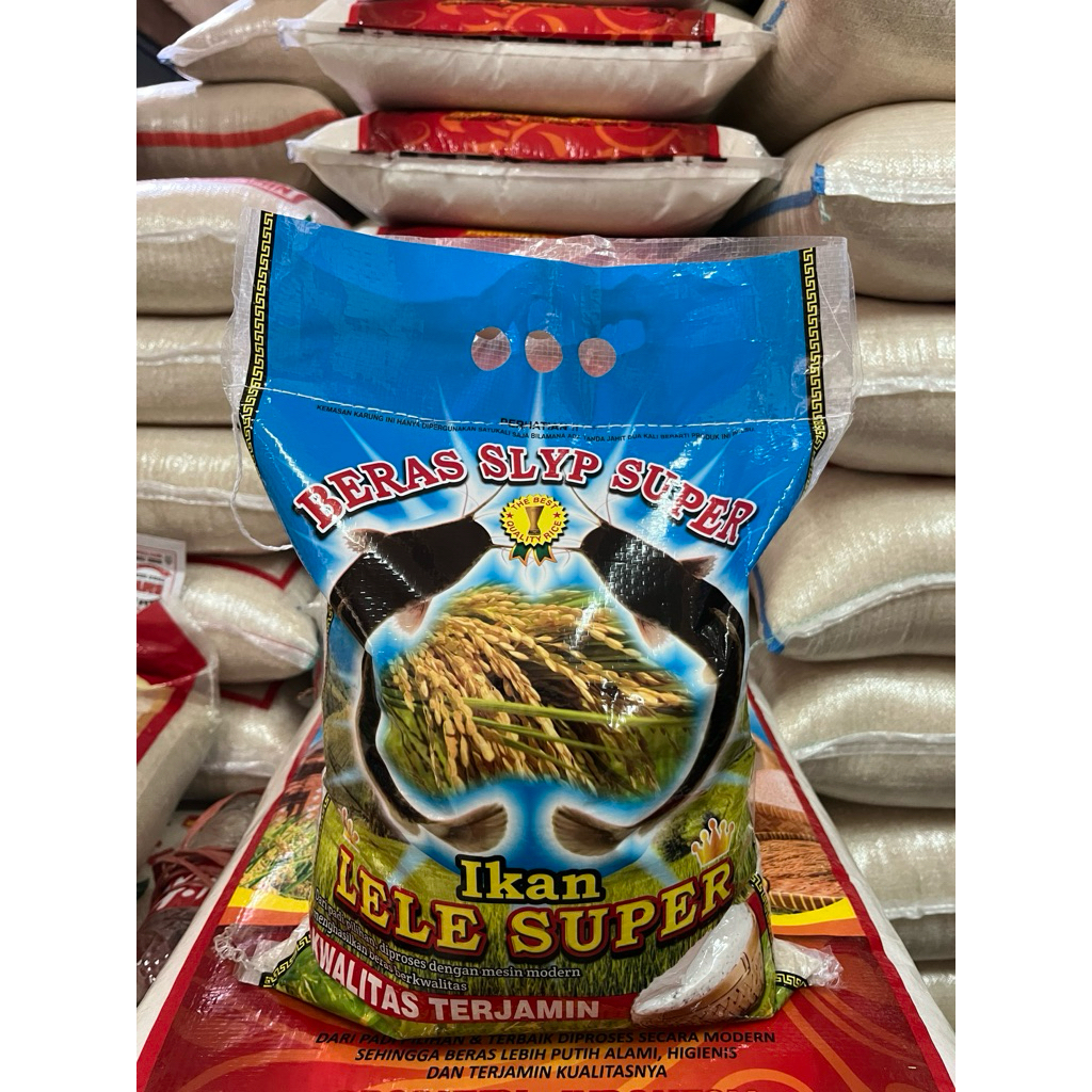 Beras slyp super ikan lele super 5 kg