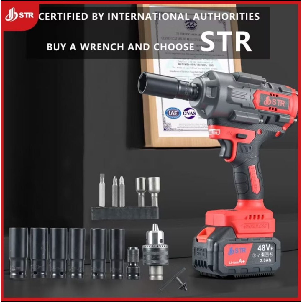 mesin cordless impact drill bor buka baut ban mobil dan motor uchiha