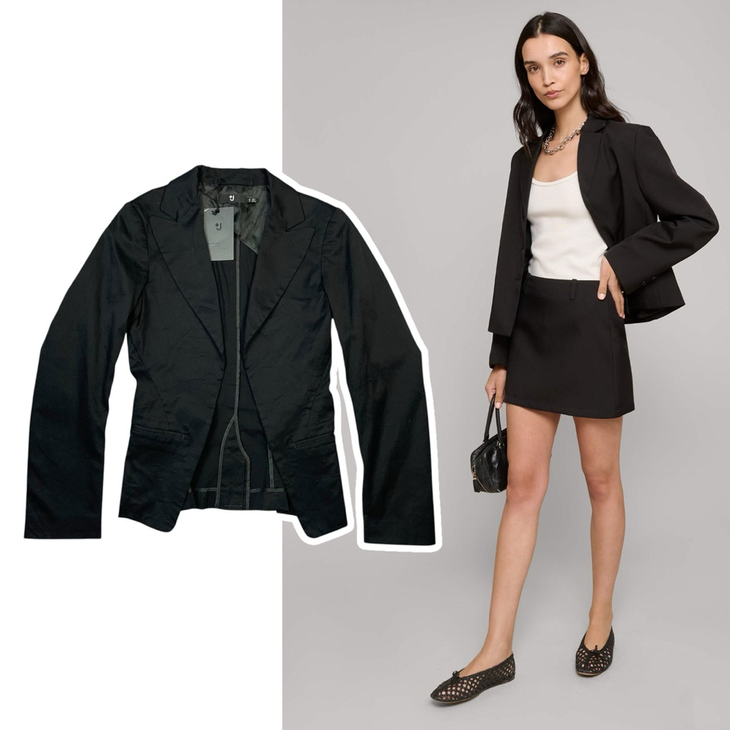 Uniqlo +J x Jil Sander Open Front Blazer Jacket