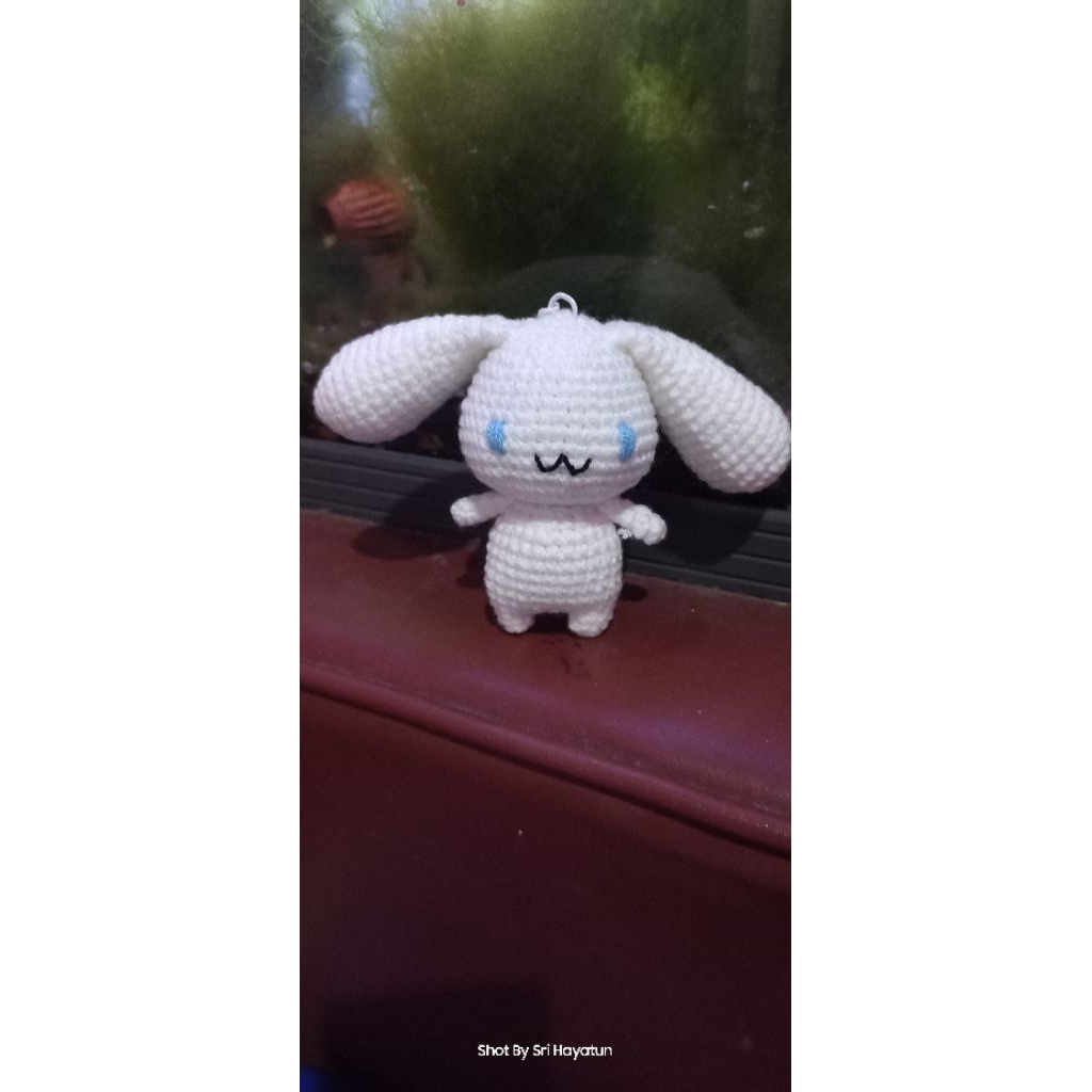 Amigurumi Cinnamon Roll | Boneka Cinnamon Roll | Boneka Rajut Cinnamon Roll | Gantungan Kunci | Gant