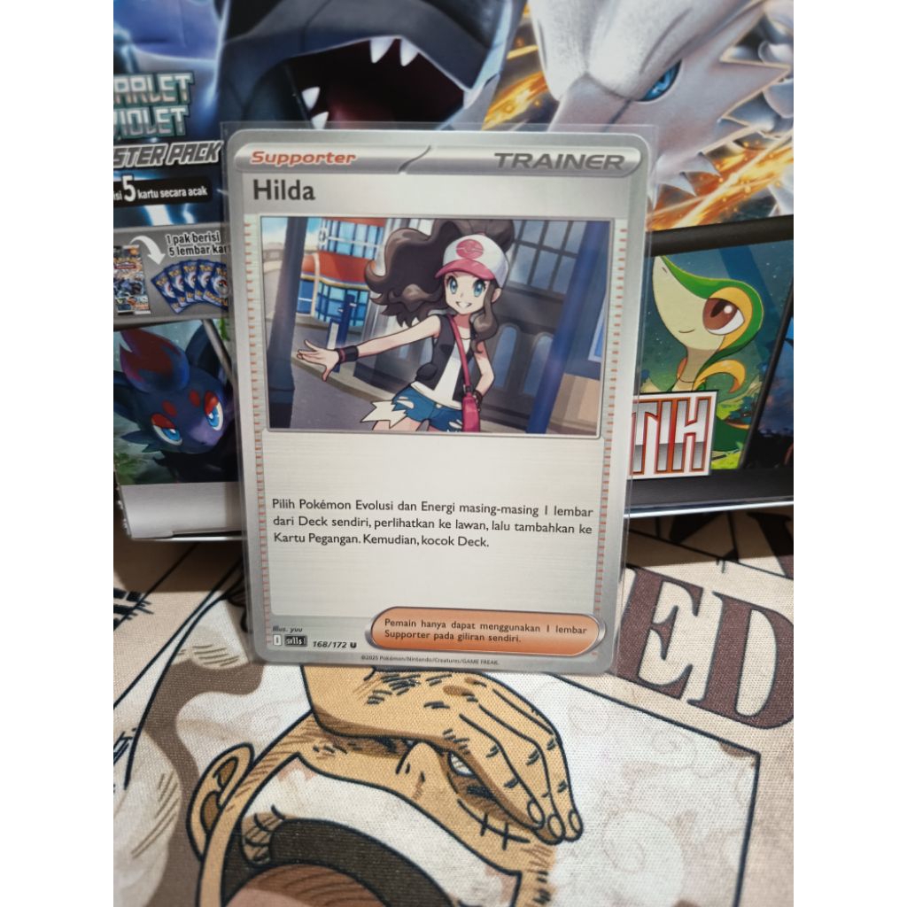 Hilda 168/172 U - Supporter - Pokemon TCG Indonesia