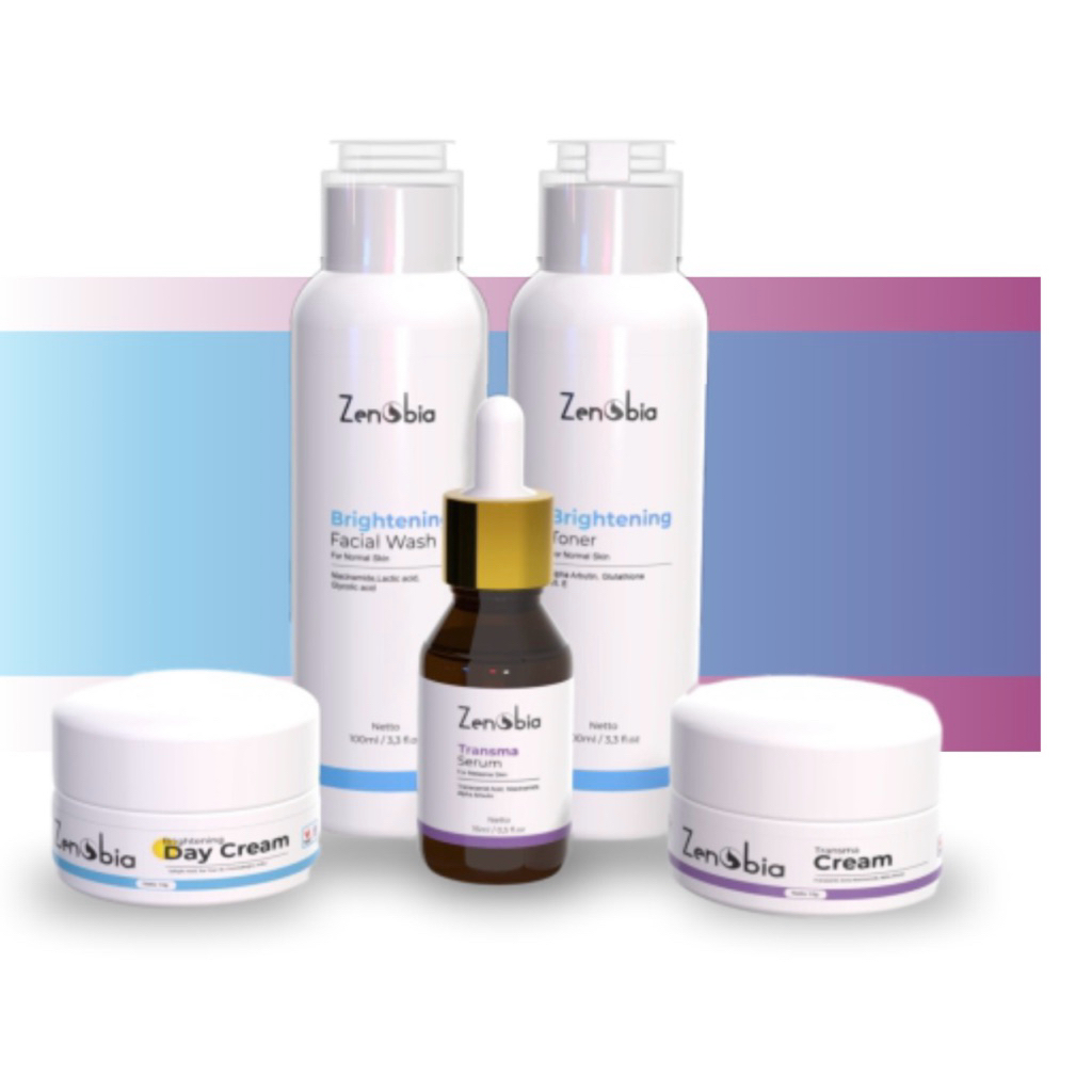 ZENOBIA PAKET MELASMA SERIES - PAKET FLEK TRANSMA - Cheeklit Cream Blush