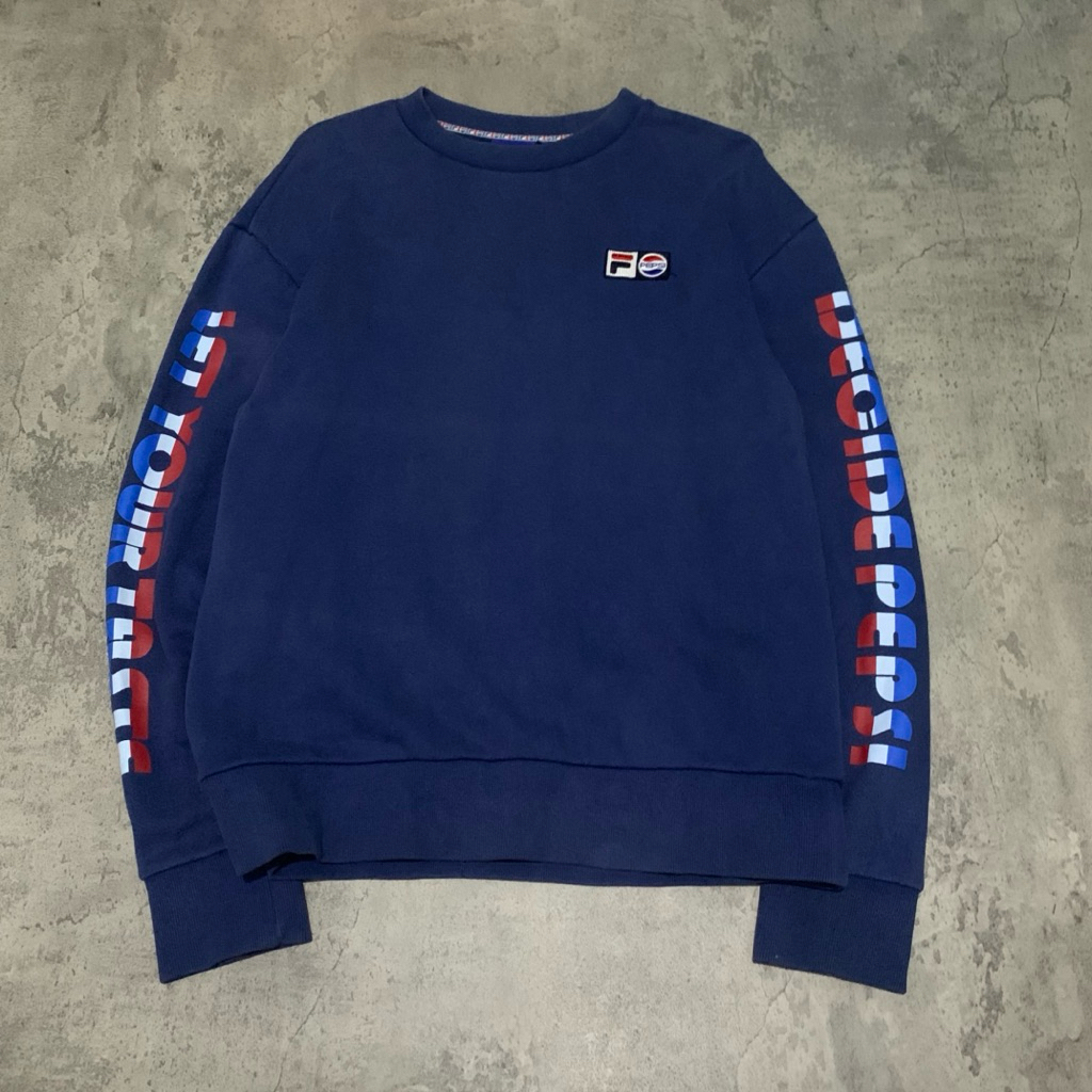 Crewneck Fila x Pepsi
