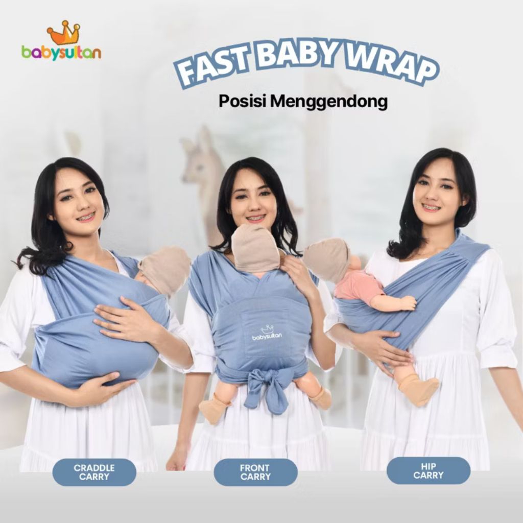 NEW gendongan baby sultan m-shape