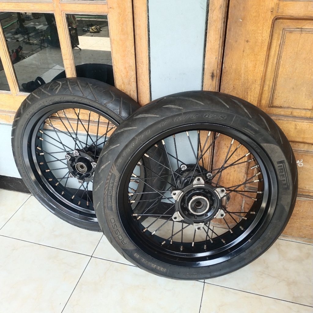 Wheelset supermoto crf velg crf supermoto velg supermoto crf whelset crf supermoto velg crf supermot