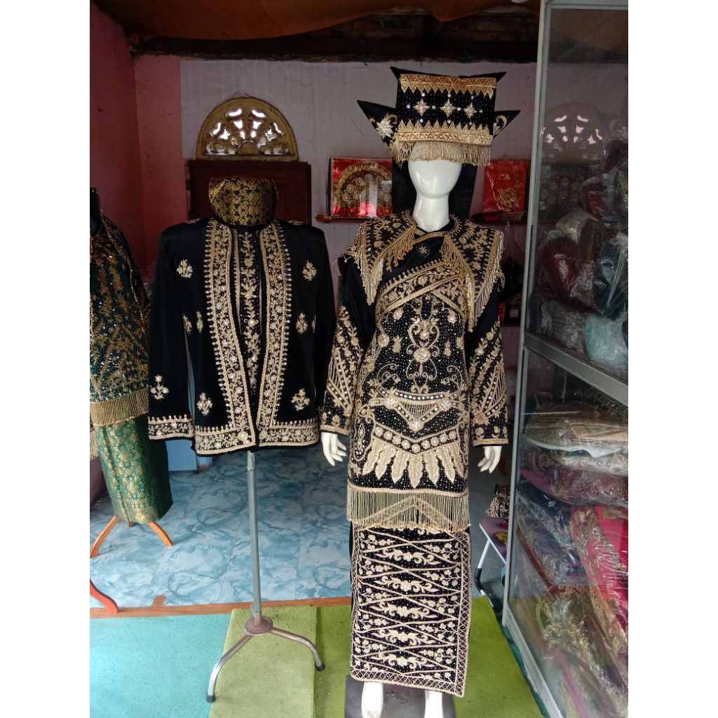 BAJU PENGANTIN PADANG MINANG ANAK DARO MODERN