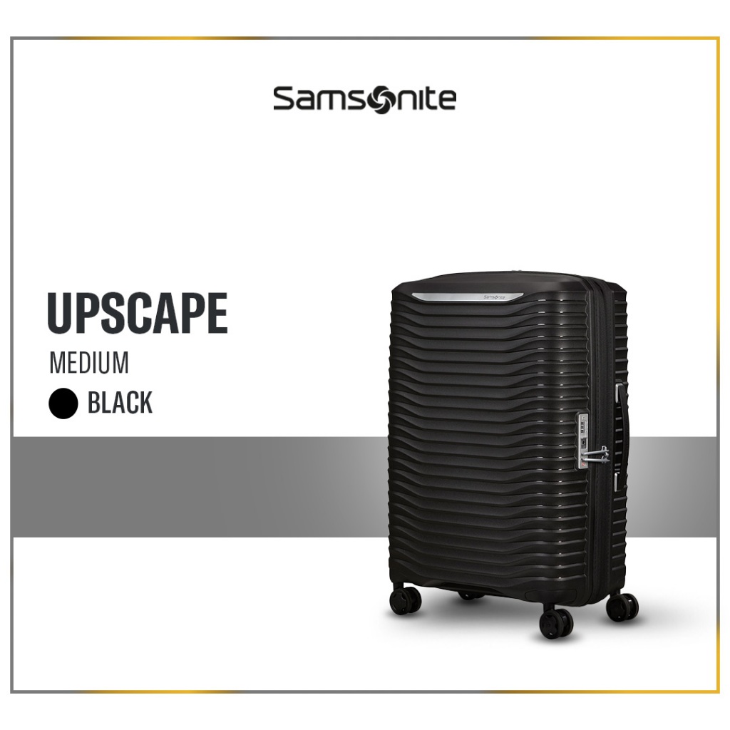 Samsonite Koper Hardcase Upscape Medium 25 inch - Black