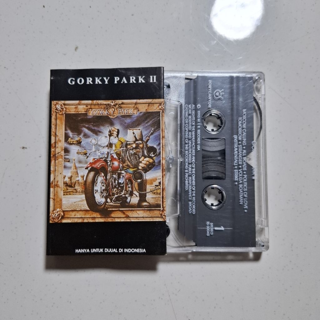 Kaset Pita Musik Gorky Park II 2 - Gorky