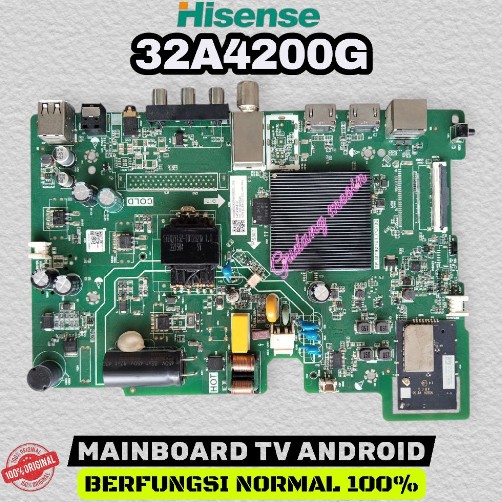 MB TV HISENSE 32A4200G / MAINBOARD TV HISENSE 32A4200G / MESIN TV HISENSE 32A4200G / MODUL TV HISENS