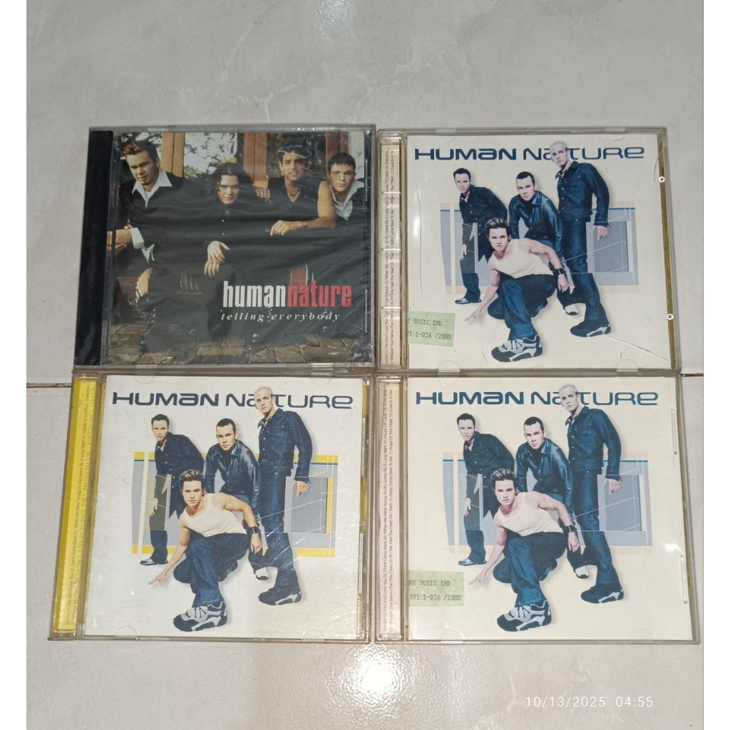 cd HUMAN NATURE-Telling Everybody (1) / Human NATURE (1) / Human NATURE (2) / Human Nature (3)