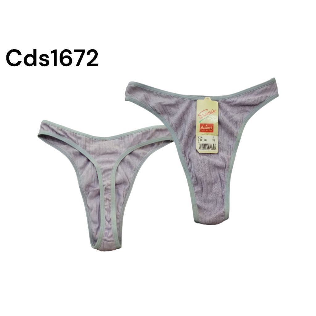 #K Cds1672 CD branded Triumph celana dalam wanita ada noda kotor size M