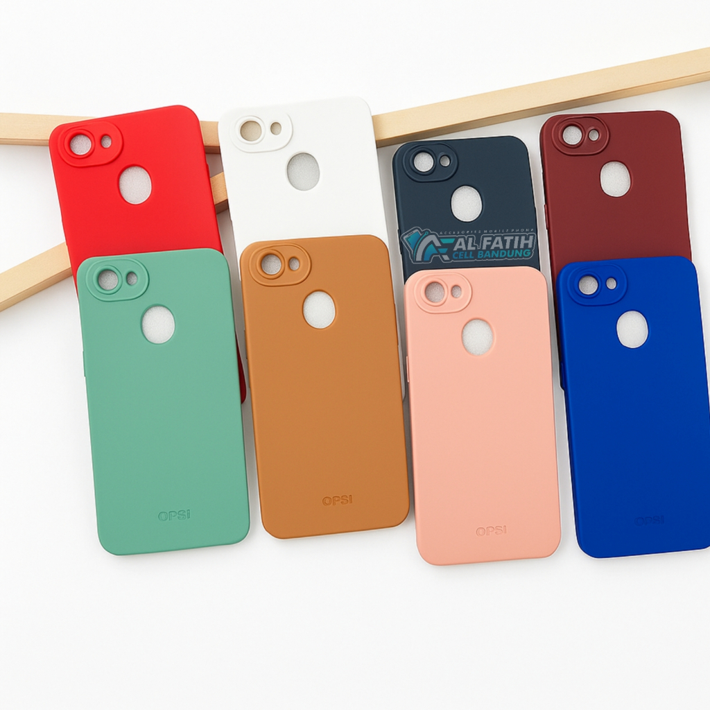 Case Oppo F5 Softcase Pro Camera - Candy Case - Casing Macaron - Case Polos